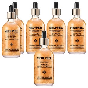 메디필 럭셔리 24k 골드 앰플, 100ml, 6개