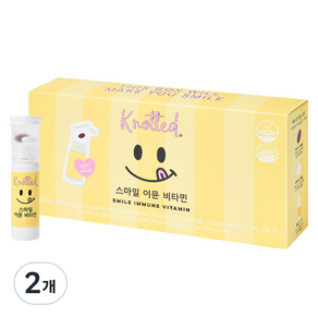 노티드 스마일 이뮨 비타민, 7회분, 500mg, 20ml, 2개