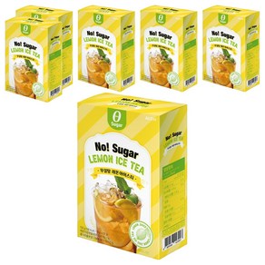 무설탕 레몬 아이스티분말, 15g, 10개입, 6개