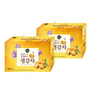 우리차 도라지 생강차, 14g, 100개입, 2개