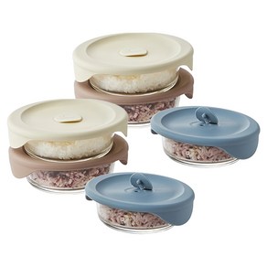 락앤락 바로한끼 햇쌀밥용기 355ml x 3종 세트, 2세트, 밥용기 3종