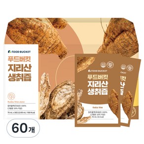 푸드버킷 지리산 생칡즙, 70ml, 60개