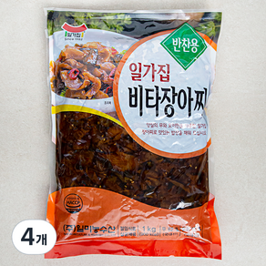 일가집 비타장아찌, 1kg, 4개