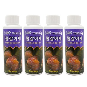 샘아쿠아 터치 물갈이제, 4개, 120ml