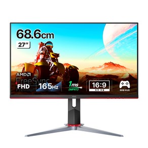 AOC 알파스캔 FHD 게이밍 모니터 165Hz 프리싱크, 68.6cm, 27G2SP