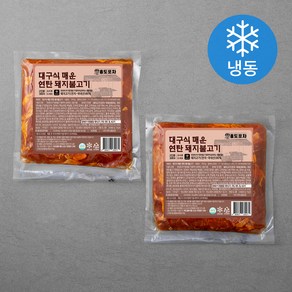 8도포차 대구식 매운 연탄 돼지불고기 (냉동)