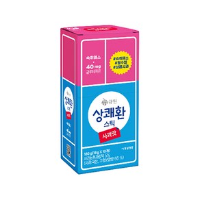 상쾌환 스틱 사과맛, 18g, 10개