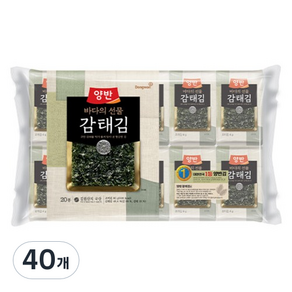 동원 감태김 식탁 8p, 40개