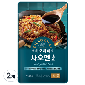 차오차이 차오멘 소스, 100g, 2개