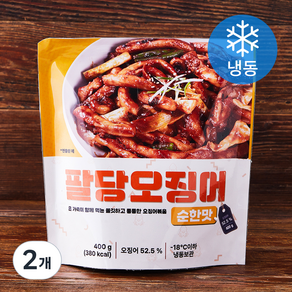 팔당오징어 순한맛 (냉동), 400g, 2개