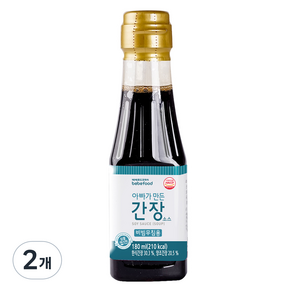 베베푸드 아빠가 만든 간장 소스 비빔무침용, 180ml, 2개, 감칠맛