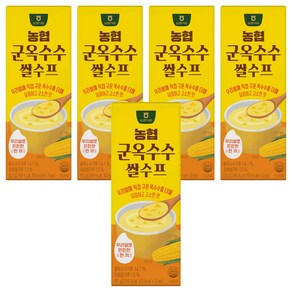 농협식품 군옥수수 쌀스프 3p, 5개, 60g