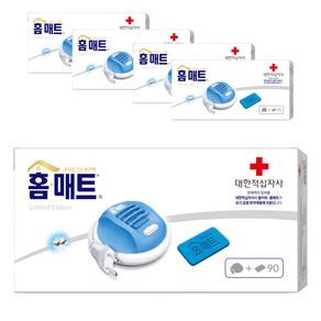 홈매트 코드롤러 훈증기 1입 + 리필 90입, 5세트