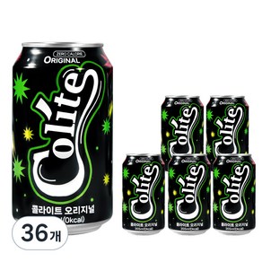 콜라이트 오리지널 제로, 355ml, 36개