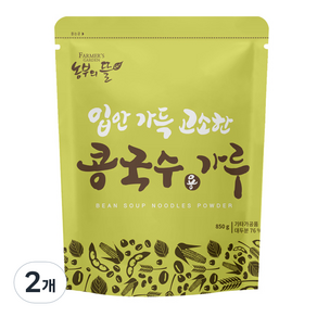 농부의뜰 콩국수용 가루, 850g, 2개