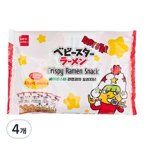 베이비스타 라면과자 오리지널 5p, 180g, 4개