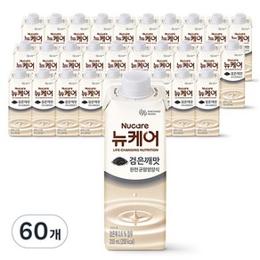 뉴케어 검은깨맛 완전균형영양식, 200ml, 60개