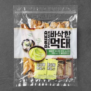 더 바삭한구운먹태 140g + 와사비마요 15g x 2p + 전주 가맥 소스 15g x 2p