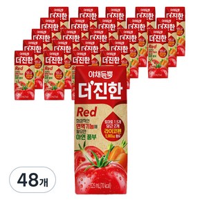 롯데칠성음료 야채듬뿍 더진한 레드