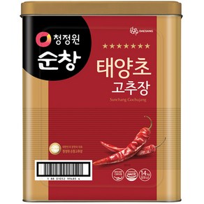 청정원순창 태양초 고추장, 14kg, 1개