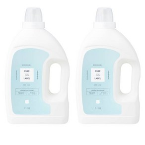 퓨어라벨 세탁세제 프레쉬코튼, 2개, 2.5L