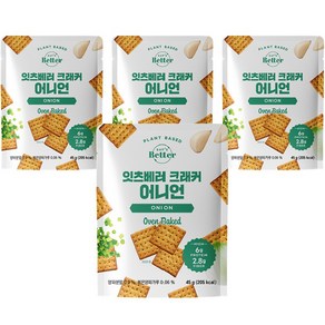 잇츠베러 크래커 어니언맛, 45g, 4개