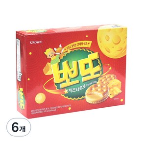 뽀또 치즈타르트, 322g, 6개