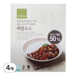 올가 즉석 짜장소스, 300g, 4개