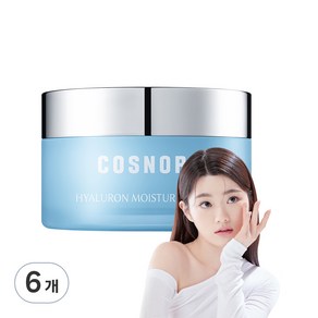 코스노리 히알루론 모이스처 크림, 50ml, 6개