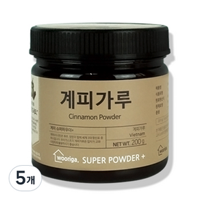 우리가스토리 계피가루, 200g, 5개