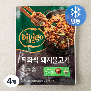 비비고 직화식 돼지불고기 (냉동), 400g, 4개