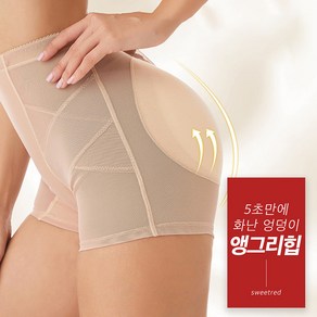 달콤한레드 힙업거들 보정속옷 엉뽕 팬티