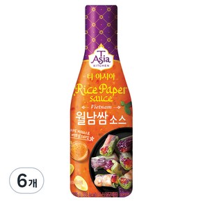 티아시아키친 월남쌈 소스, 6개, 285g