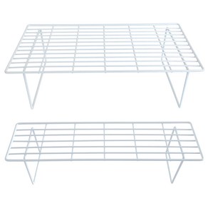 사이드 주방 선반 소 + 대, 화이트, 1세트