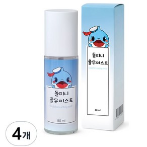 엔돌핀팩토리 돌피니 율무미스트, 80ml, 4개