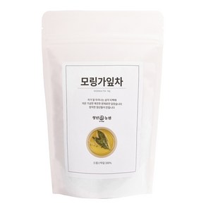 청년농원 저온가공 모링가잎차 삼각티백