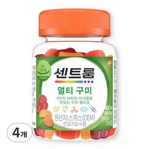 센트룸 멀티구미, 40정, 80g, 4개