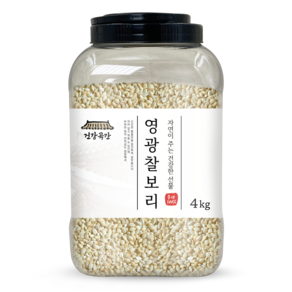 건강곡간 영광 찰보리, 4kg, 1개