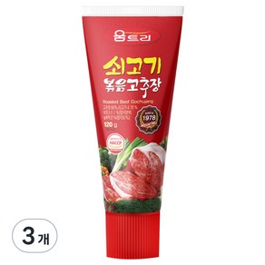 움트리 쇠고기 볶음고추장, 120g, 3개