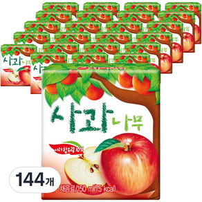 서울우유 사과나무, 150ml, 144개