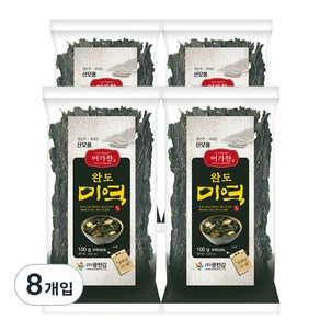 소문난 완도 햇 미역 산모용, 100g, 8개