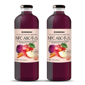 참앤들황토농원 NFC ABC주스, 1L, 2개