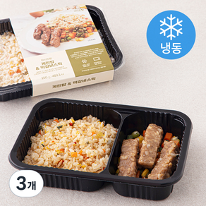 마시뜨랑 계란밥 & 떡갈비스틱 (냉동), 250g, 3개