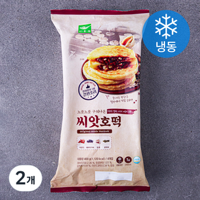 사옹원 씨앗호떡 (냉동), 400g, 2개