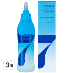 헤드스파7 그랑블루 헤어 트리트먼트, 215ml, 3개