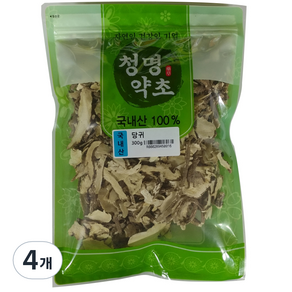 청명약초 당귀 국내차, 300g, 4개