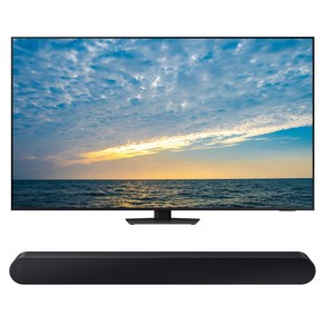 삼성전자 4K UHD Neo QLED 스마트 TV + 사운드바 세트, 138cm(55인치), KQ55QND83BFXKR, 스탠드형 X HW-S60D (사운드바), 방문설치