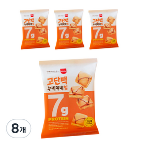 단백질과자점 고단백 누네띠네칩, 55g, 8개