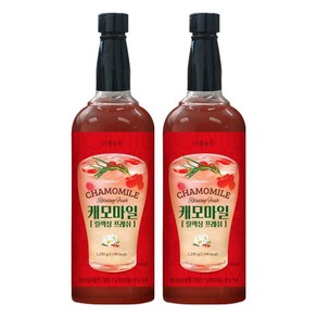 다농원 캐모마일 릴렉싱 프레쉬 시럽, 1.25kg, 2개