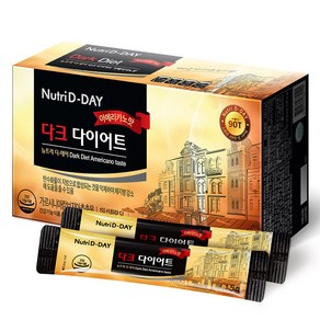 뉴트리디데이 다크 다이어트 아메리카노맛, 135g, 1박스